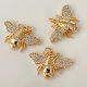 Pave bee charm