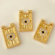 Square eye charm