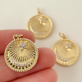 Star moon charm