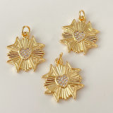 Star heart charm