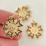 Black star charm