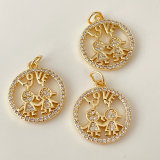 Boy and girl charm