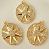 Pave star charm