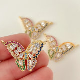 Colorful Butterfly Charm