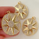 Pave star charm