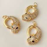 Pave Leopard charm
