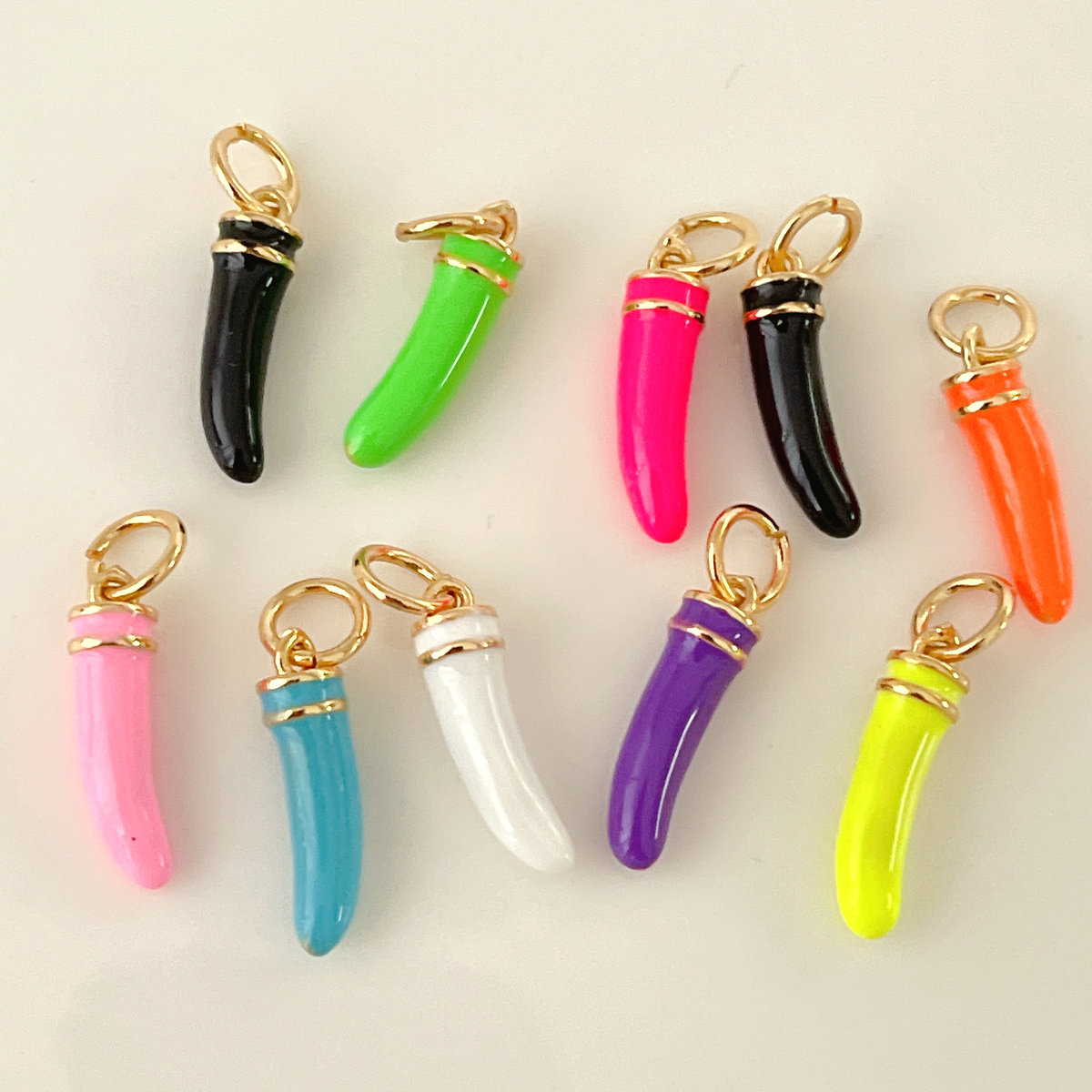 Enamel Pepper charm
