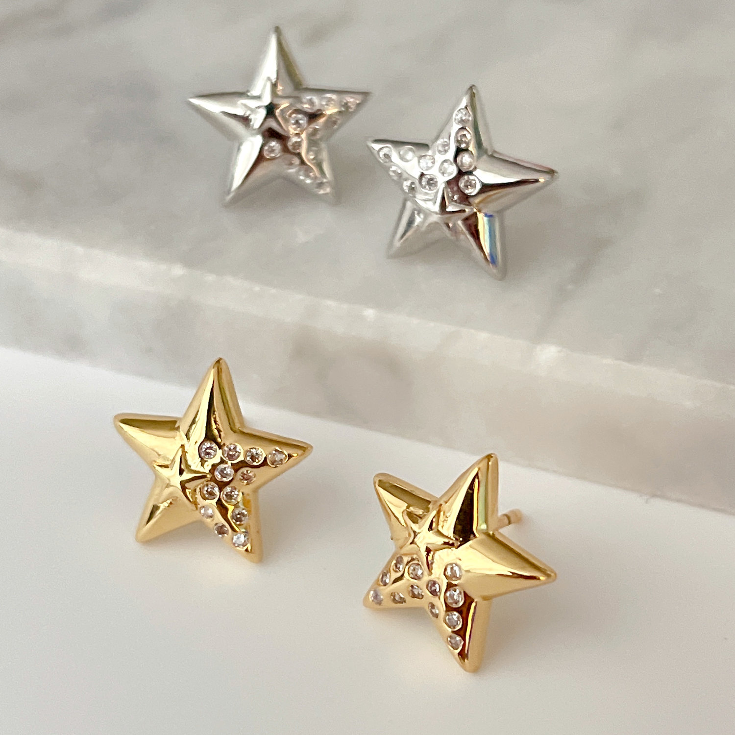 Small Star Earrings stud