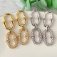 Fashin zircon earrings