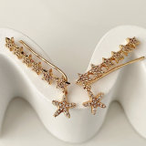 Pave Star earrings
