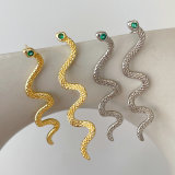 Snake earrings
