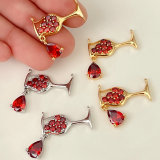 Wine cup charm