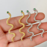 Snake earrings