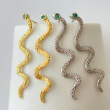 Snake earrings