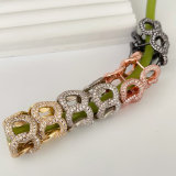small chain hoops earings