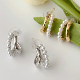 Pearl earrings