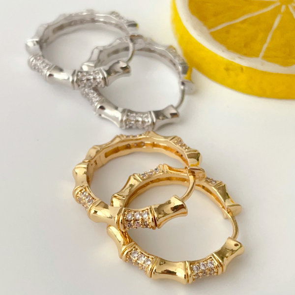 Bonne hoops earrings