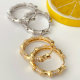 Bonne hoops earrings