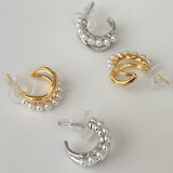 Pearl earrings