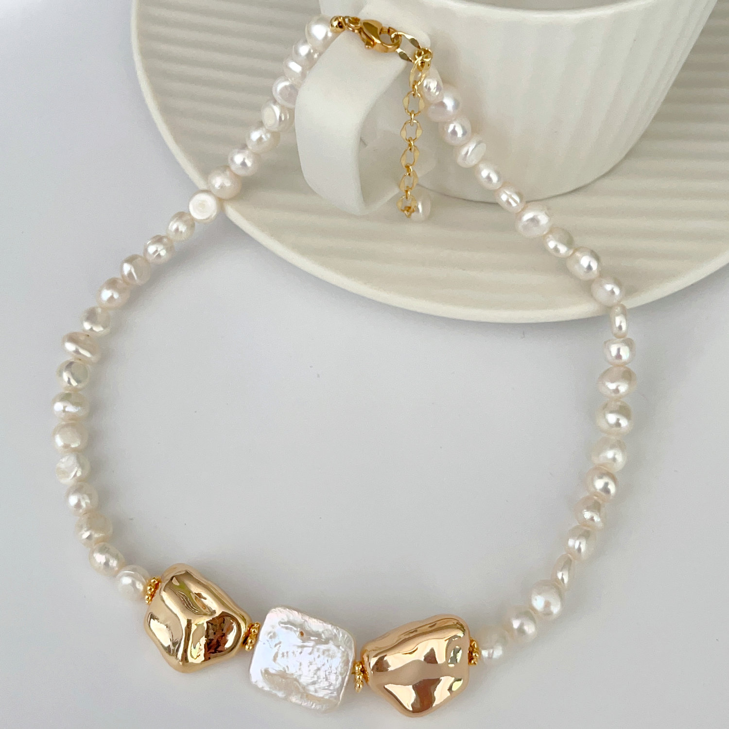 Fresh water pearl necklace