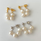 Pearl earrings