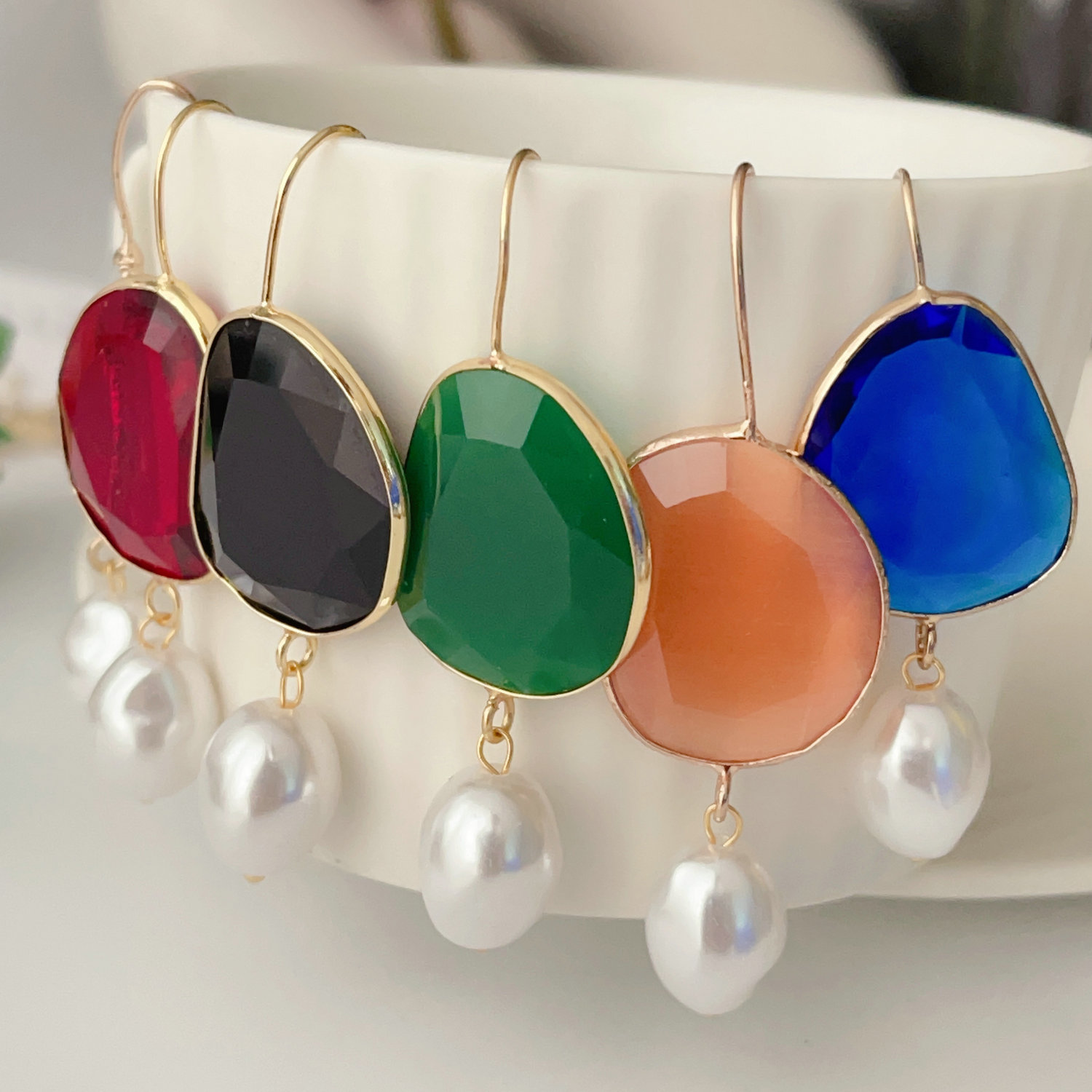 Gemstone Earrings
