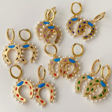 U drop earrings
