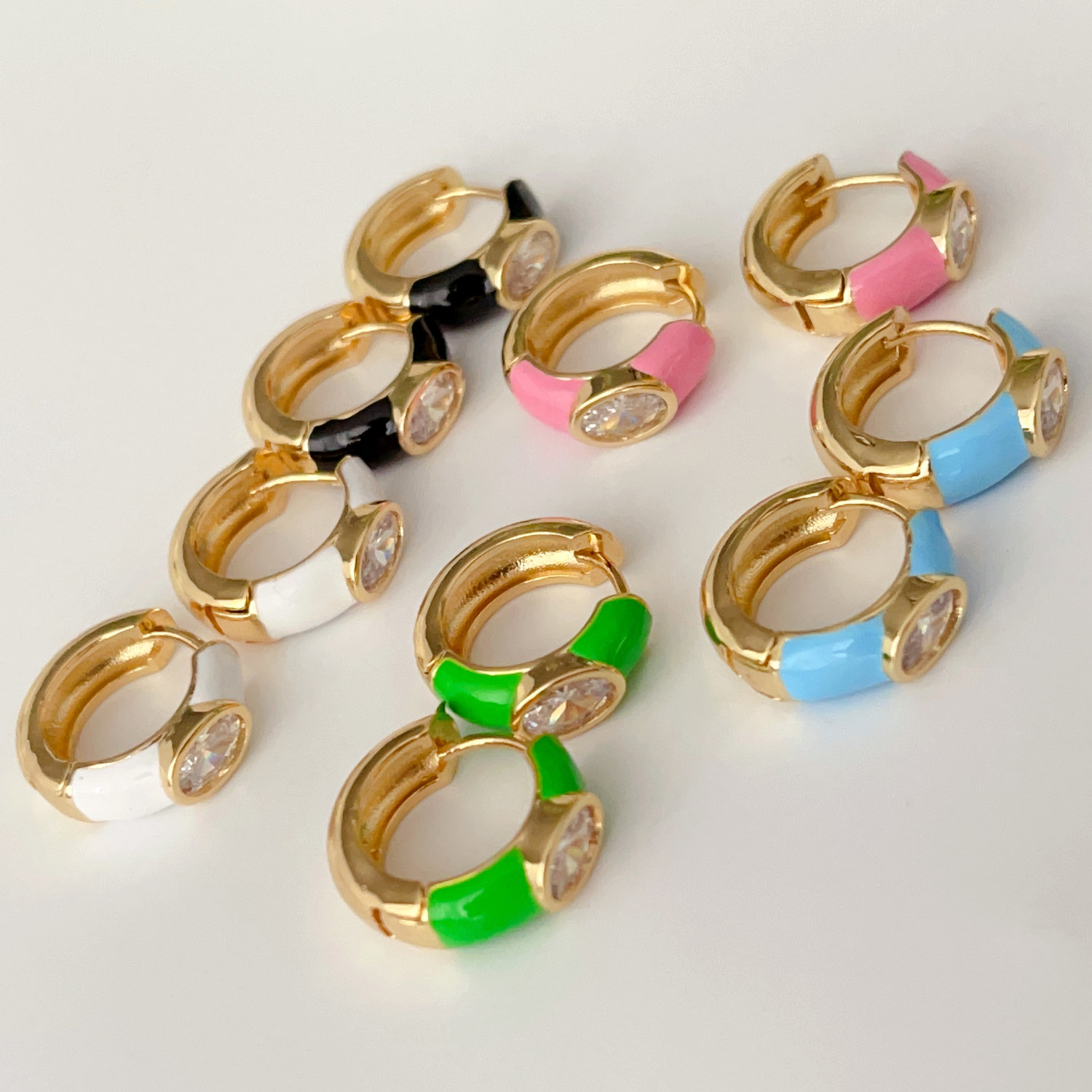 Enamel hoops