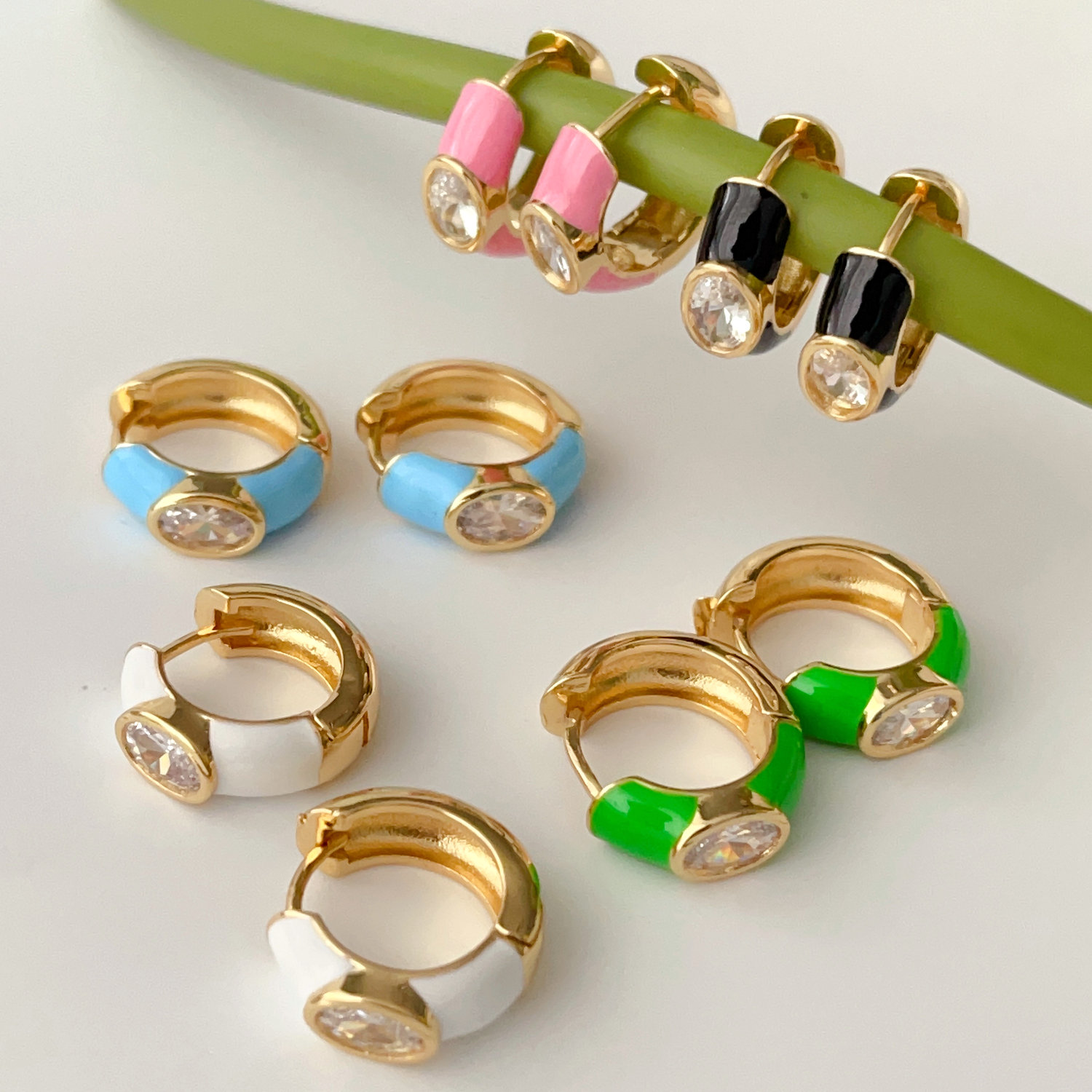 Enamel hoops