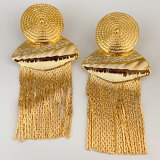 Big party metal earrings