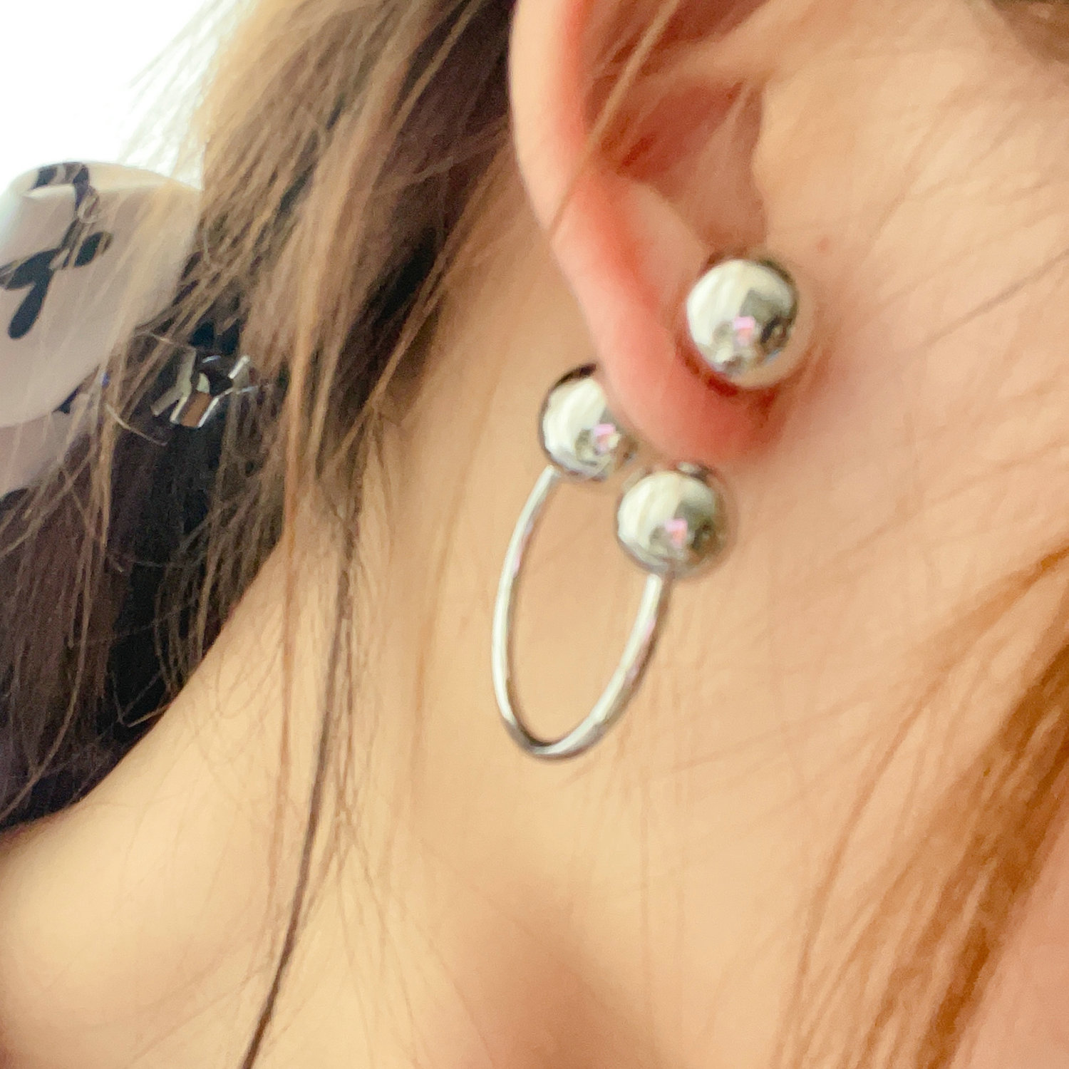 Ball earrings