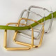 Simple square hoops earrings