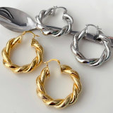 Twist metal hoops