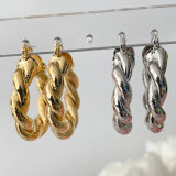 Twist metal hoops