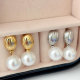 Pearl earrings