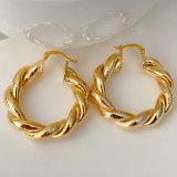 Twist metal hoops