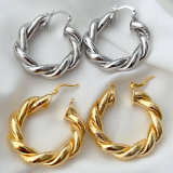 Twist metal hoops