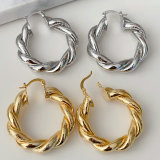 Twist metal hoops