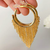Small beads tassel hoops