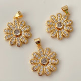 Pave Daisy charm