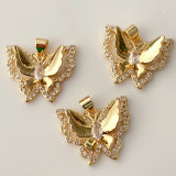 Pave Butterfly Charm