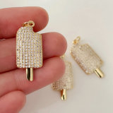 Pave popsicle charm