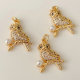 Pave bird charm