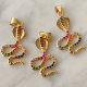 Coloful snake charm