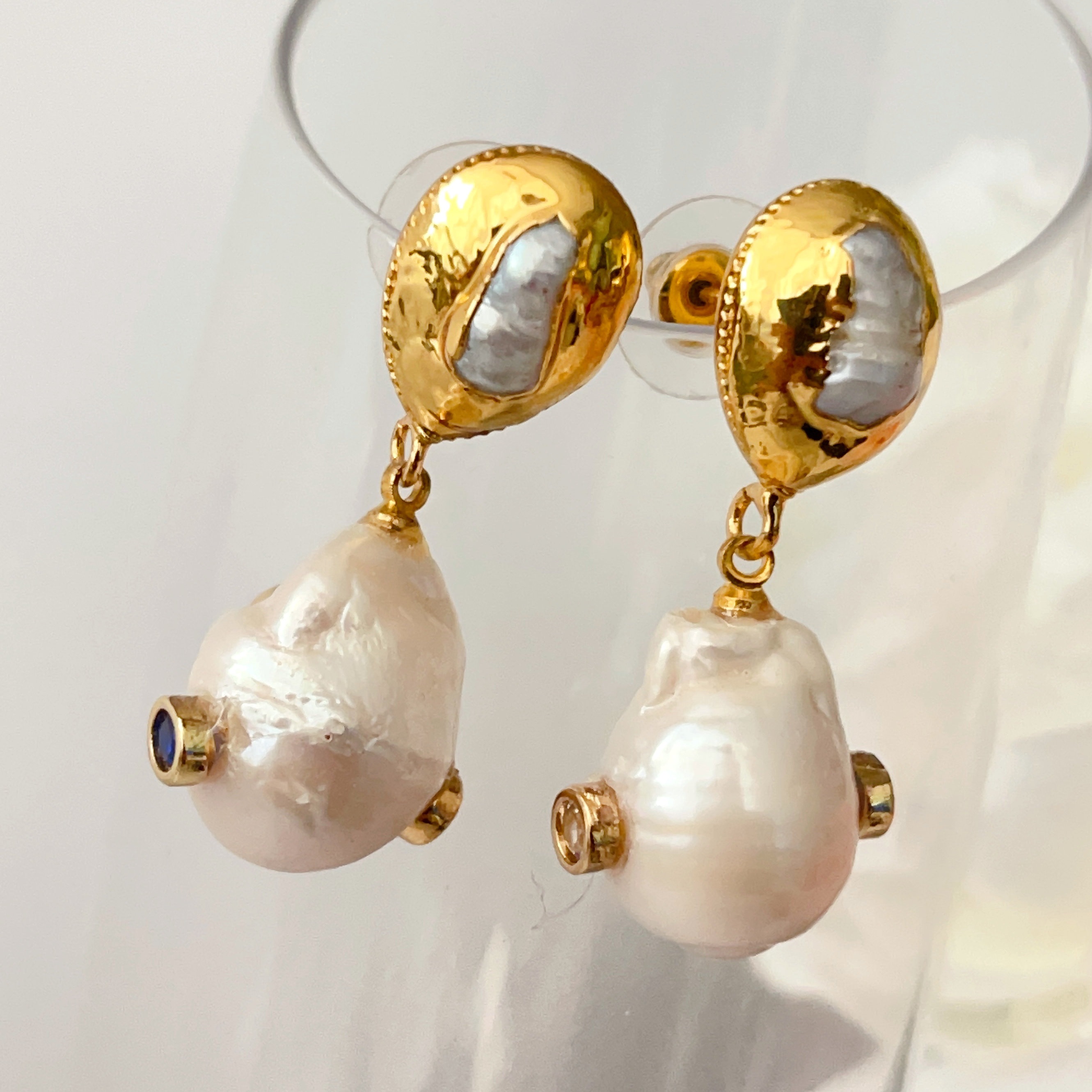 Fresh Water Pearl  Earrings