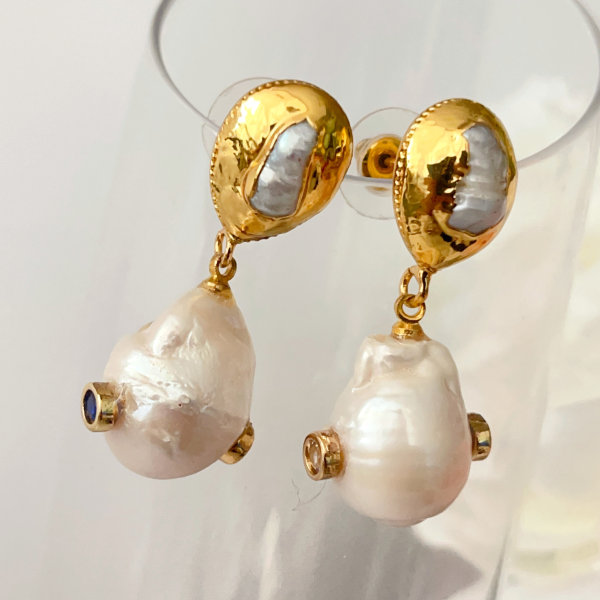 Fresh Water Pearl  Earrings