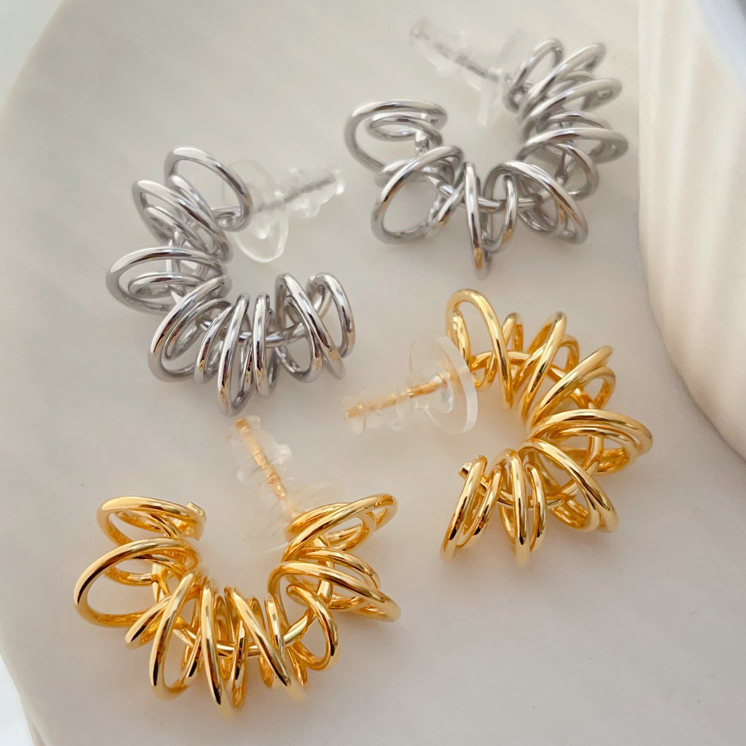 Metal Spring Hoops