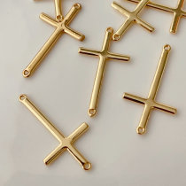 Metal cross connector
