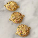 pave colorful zircon connector for bracelet
