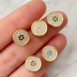 Pave round bead